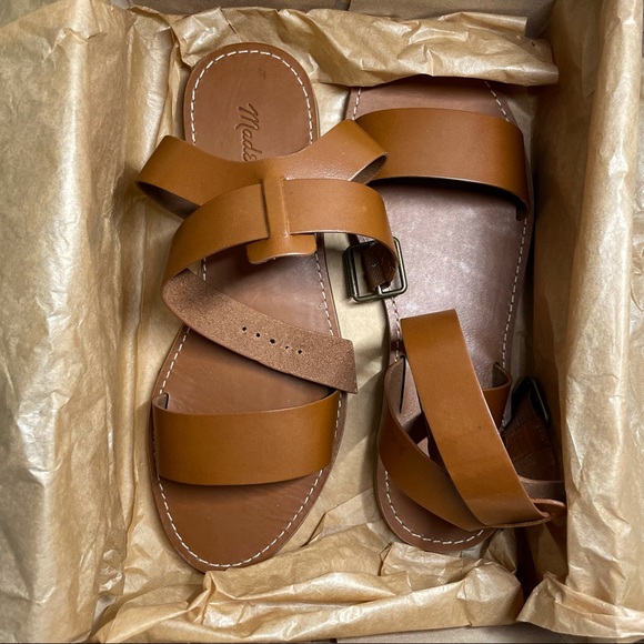 NIB! Madewell Leather Sandals - Picture 4 of 10